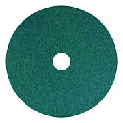 Americo SmartScrub Floor Pad, 20" Diameter, Blue/Yellow, 5/Carton (AM7403020)