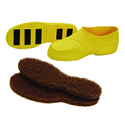 Americo Stripping Boots, Extra Large, Yellow/Brown, One Pair (AM7408004)