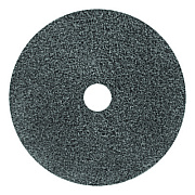 Americo Black Diamond 800 Deep Cleaning Pad, 20" Diameter, 800 Grit, Black/Gray, 2/Carton (AM7442220)