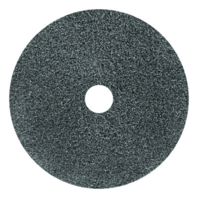 Americo Black Diamond 800 Deep Cleaning Pad, 20" Diameter, 800 Grit, Black/Gray, 2/Carton (AM7442220)