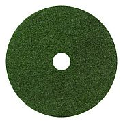 Americo Black Diamond 3000 Grit Diamond Pad, 14" Diameter, Black/Green, 2/Carton (AM7442414)
