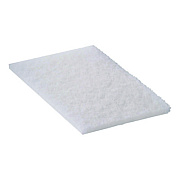 Americo 92-98 Light Duty Hand Pad, 6 x 9, White, 20/Carton (AM7510111)