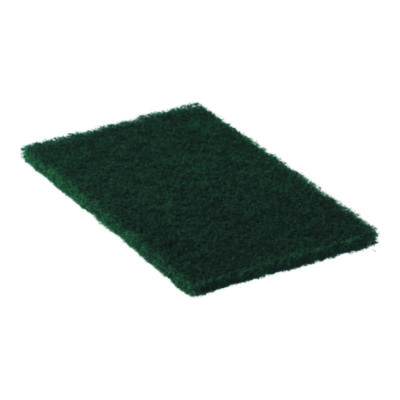 Americo 94-86 X-Heavy Duty Hand Pad, 6 x 9, Green, 15/Carton (AM7510127)