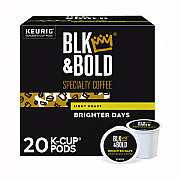 BLK & Bold Brighter Days Coffee K-Cups, 20/Box (BKD5000372406)