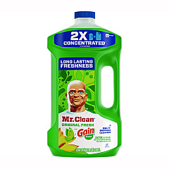 Mr. Clean Multipurpose Cleaning Solution, Gain Original Fresh Scent, 64 oz Bottle (PGC10724)