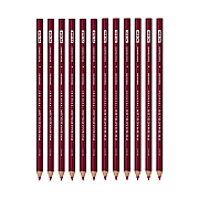 Prismacolor Premier Colored Pencil, Crimson Red Lead, Crimson Red Barrel, 12/Pack (SAN3353)