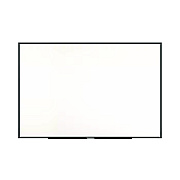 TRU RED Melamine Dry Erase Board, 72" x 48", White Surface, Black Aluminum Frame (TR59365)