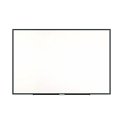 TRU RED Melamine Dry Erase Board, 72" x 48", White Surface, Black Aluminum Frame (TR59365)