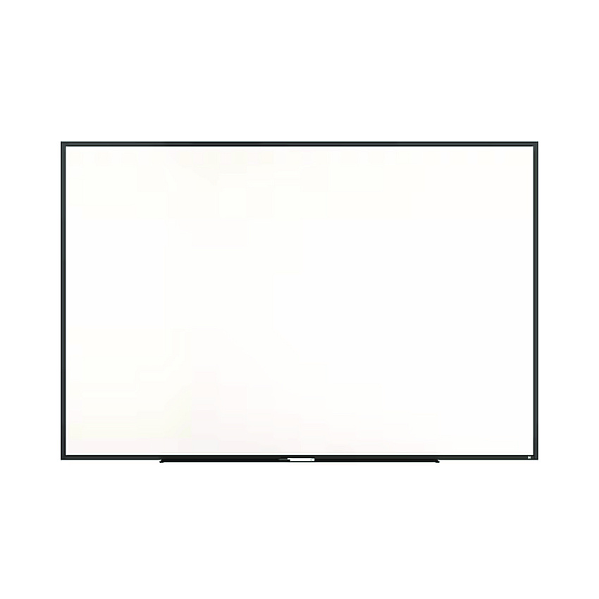 TRU RED Melamine Dry Erase Board, 72" x 48", White Surface, Black Aluminum Frame (TR59365)