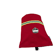 ergodyne Arsenal 5082 SCBA Mask Bag with Hook-and-Loop Closure, Fleece Lining, 8.5 x 8.5 x 14, Red (13083)