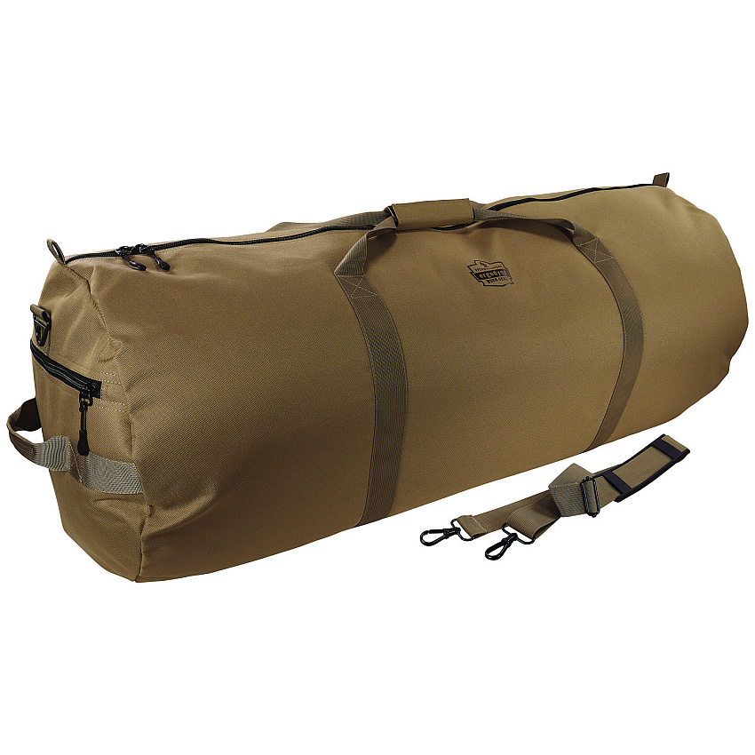 ergodyne Arsenal 5020P Gear Duffel Bag, 14 x 35 x 14, Khaki (13337)