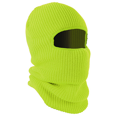 ergodyne N-Ferno 6829 Freezer Balaclava Face Mask, Acrylic, One Size Fits Most, Lime (16966)