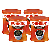 Dunkin Donuts Original Blend Coffee, 30 oz Canister (SMU8133401102)