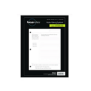 TOPS FocusNotes Filler Paper, 3-Hole Punched, 8.5 x 11, Cornell Rule, 100/Pack (TOP62354)