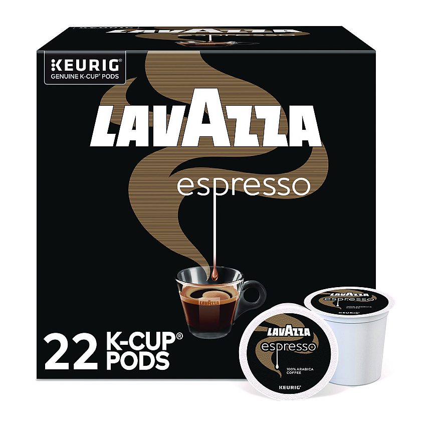 Lavazza Perfetto Espresso Coffee K-Cups, 22/Box (LAV6000)