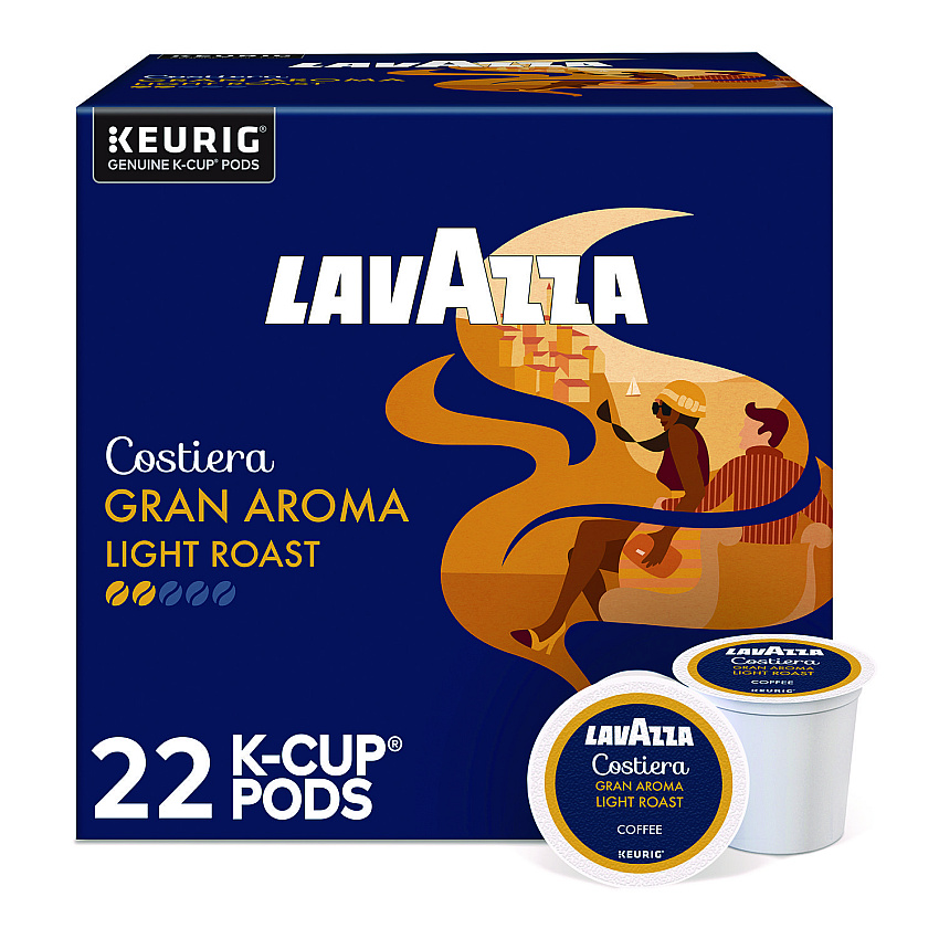 Lavazza Gran Aroma Coffee K-Cups, 22/Box (LAV6002)