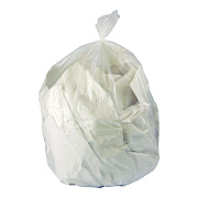 Heritage Linear Low-Density Can Liners, 16 gal, 0.7 mil, 24" x 32", Clear, Interleaved Roll, 500/Carton (HER1578142)
