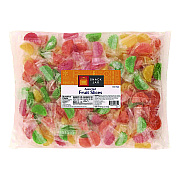 Vistar Assorted Fruit Slices, Individually Wrapped, 3.4 lb Bag, 125 Pieces/Bag (SJRMYS23911)
