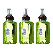 Brighton Professional ADX Foaming Hand Soap Refills, Hand/Hair/Shower Wash, Citrus Ginger Scent, 1,250 mL, 3/Carton (GOJ370143)