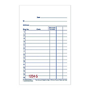 Adams Multipart General-Purpose Sales Pad, Two-Part Carbonless, 3.34 x 5.13, 50 Forms/Pad, 10 Pads/Pack (ABFDC3510)