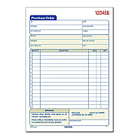 Adams Multipart Purchase Order Pad, Two-Part Carbonless, 7.94 x 5.56, 50 Forms/Pad, 10 Pads/Pack (ABFDC583110)