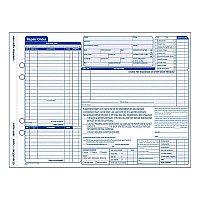 Adams Multipart Auto Repair Work Order Forms with Checklist for Routine Jobs, Three-Part Carbonless, 10.94 x 8.5, 50 Forms Total (ABFGT3810)