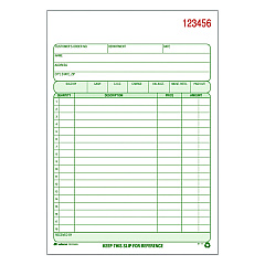 Adams Multipart General-Purpose Sales Pad, Two-Part Carbonless, 5.56 x 7.94, 50 Forms Total (ABFRDC5805)
