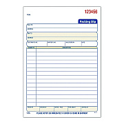 Adams Multipart Packing List Forms, Three-Part Carbonless, 5.56 x 7.94, 50 Forms Total (ABFT5082)