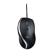 Logitech M500S Optical Mouse, USB 2.0, Left/Right Hand Use, Black (LOG24448486)
