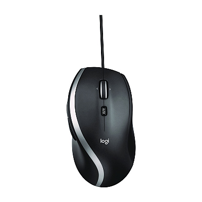 Logitech M500S Optical Mouse, USB 2.0, Left/Right Hand Use, Black (LOG24448486)