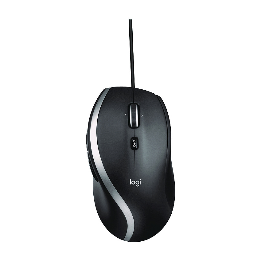 Logitech M500S Optical Mouse, USB 2.0, Left/Right Hand Use, Black (LOG24448486)