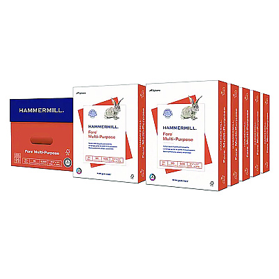 My Office Products Multipurpose Copy Paper, 96 Bright, 24 lb Weight, 8.5 x 11, White, 500 Sheets/Ream, 10 Reams/Carton (CS1MOPREPORT24)