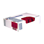 Heritage Healthcare Biohazard Printed Low-Density Can Liners, Infectious Waste, 30 gal, 3 mil, 30" x 43", Red, 100/Carton (HERA6043ZR)