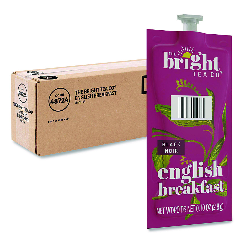 FLAVIA The Bright Tea Co. English Breakfast Black Tea Freshpack, English Breakfast, 40/Carton (LAV48724)