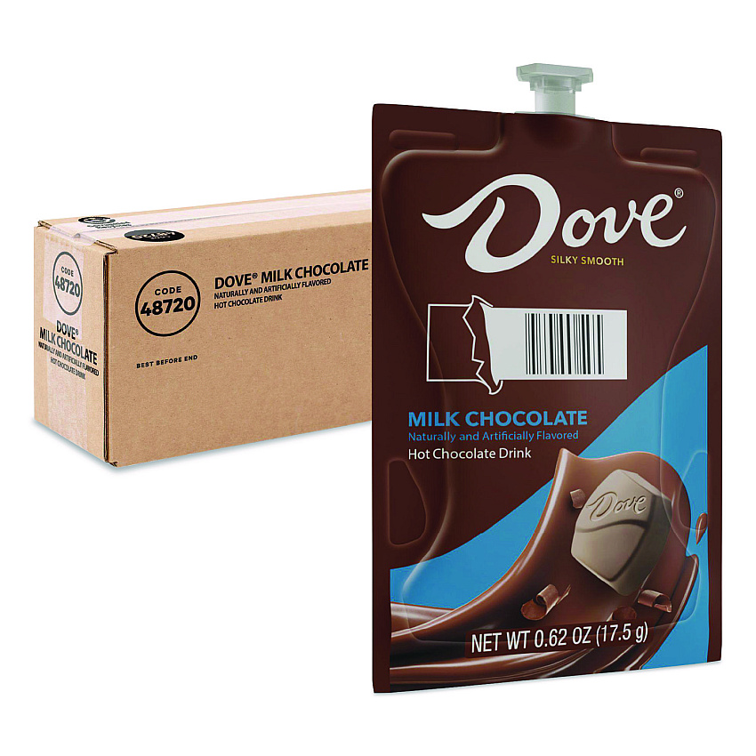 FLAVIA Hot Chocolate Freshpack, Milk Chocolate, 0.62 oz Pouch, 36/Carton (LAV48720)