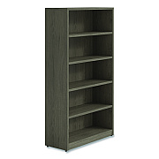 Alera Seville Bookcase, Five-Shelf, 36w x 14d x 65h, Walnut (SVBC6536WA)