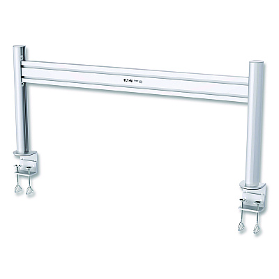 Tripp Lite Slat Rail with Posts for Slat Wall System for 32" TVs, 8.1w x 5.7d x 5.51h, Silver, Supports 33 lb (DMSWKITTAA)