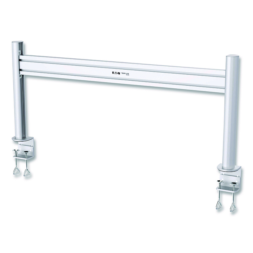 Tripp Lite Slat Rail with Posts for Slat Wall System for 32" TVs, 8.1w x 5.7d x 5.51h, Silver, Supports 33 lb (DMSWKITTAA)