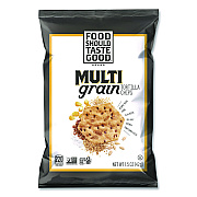Food Should Taste Good Tortilla Chips, Multigrain with Sea Salt, 1.5 oz., 24/Carton (77613)