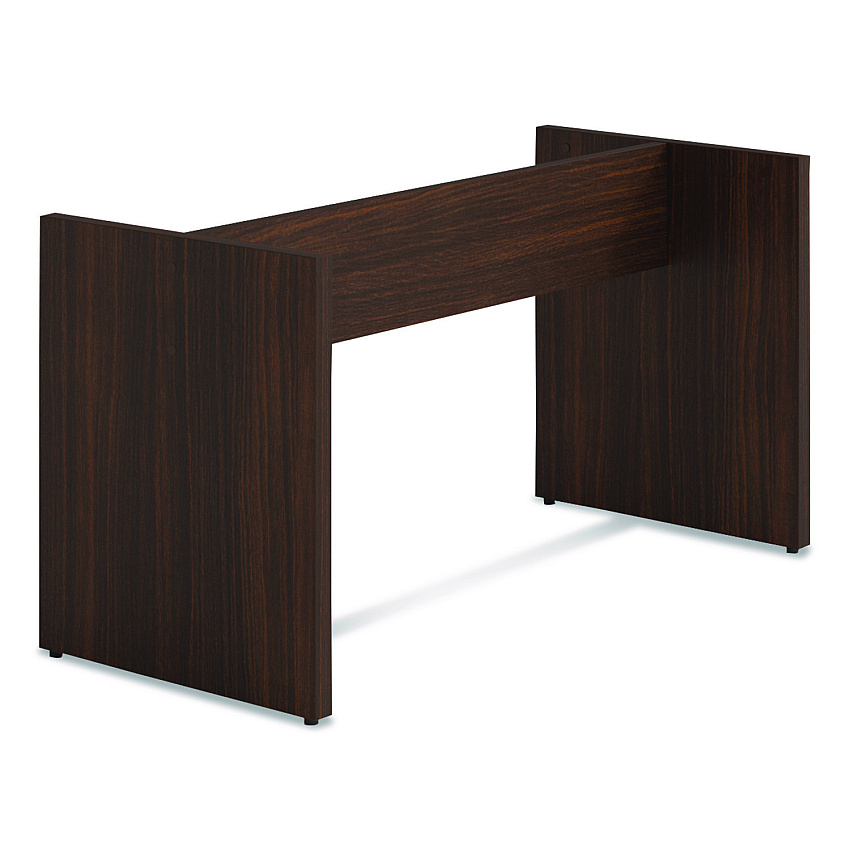 Alera Seville 96" Wide Conference Table Base, 50w x 22d x 28h, Mahogany (SV9648MYBS)