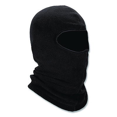 ergodyne N-Ferno 6821 Fleece Balaclava Face Mask, Polyester, One Size Fits Most, Black (16821)