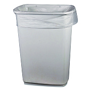 Heritage Linear Low-Density Can Liners, 33 gal, 1 mil, 33" x 39", Clear, 150/Carton (H6639YCRAC)