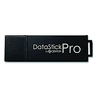 Centon DataStick Pro USB 3.2 Type A Flash Drive, 64 GB, Black (388858)