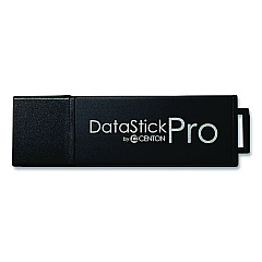 Centon DataStick Pro USB 3.2 Type A Flash Drive, 64 GB, Black (388858)