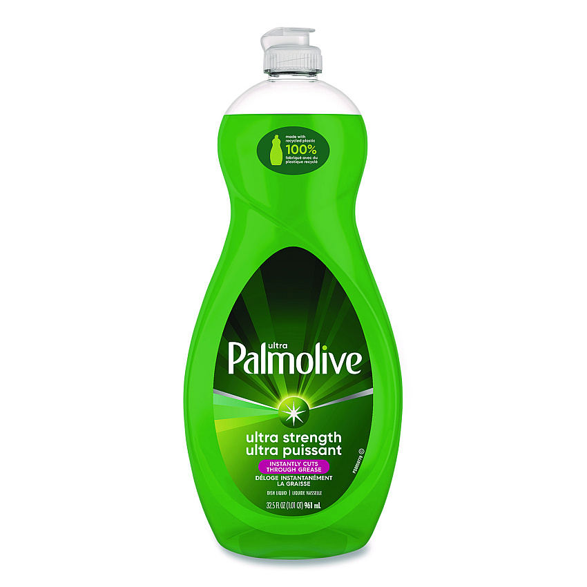 Ultra Palmolive Dishwashing Liquid, Ultra Strength, Original Scent, 32.5 oz Bottle (45093EA)