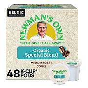 Newman's Own Organics Special Blend Coffee K-Cups, 48/Box (24306978)