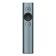 Logitech Spotlight Presentation Remote, Projects 100 ft, Slate (2632837)