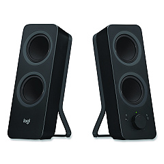 Logitech Z207 Computer Speakers, Bluetooth/3.5 mm Jack, Black (2791667)