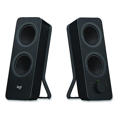 Logitech Z207 Computer Speakers, Bluetooth/3.5 mm Jack, Black (2791667)