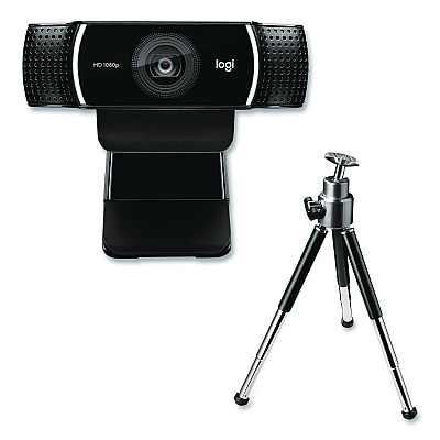 Logitech C922 Pro Stream Webcam, 1920 pixels x 1080 pixels, 3 Mpixels, Black (2843756)